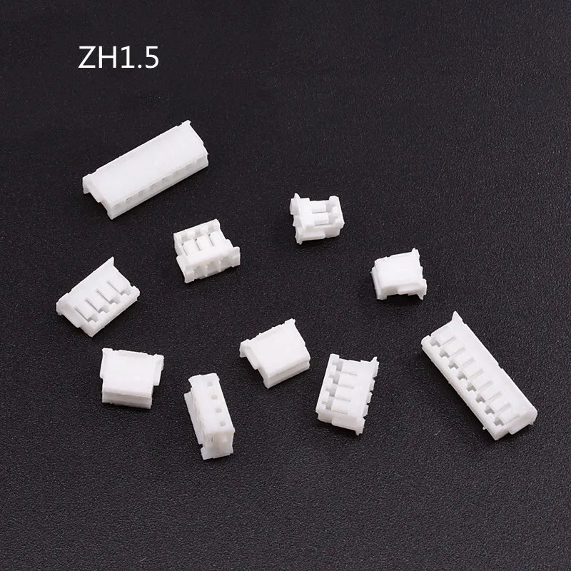50pcs 1.0mm 1.25mm 1.5mm 2.0mm 2.54mm SH JST PH XH Housing Shell Connector 2/3/4/5/6/7/8/9/10P 1.0 1.25 2.0 2.54 Plastic Plugs Peaceful Pleasures Health and Wellness ZH 1.5mm 50pcs 7P