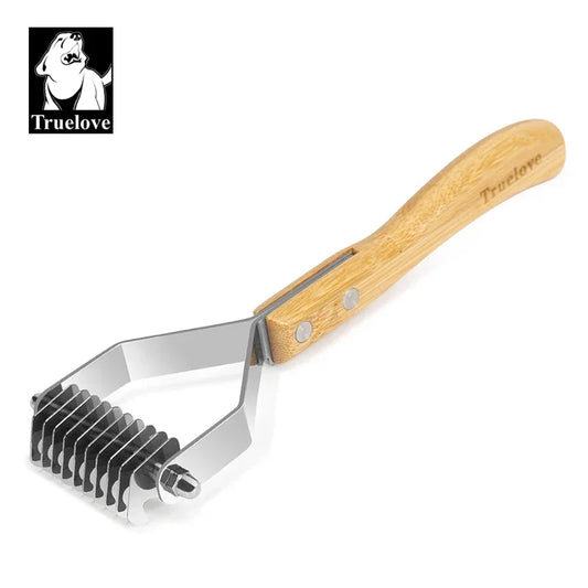 Truelove Deshedding Brush & Dematting Comb for Dogs TLK25131 Peaceful Pleasures Health and Wellness Originalbamboo S China Mainland