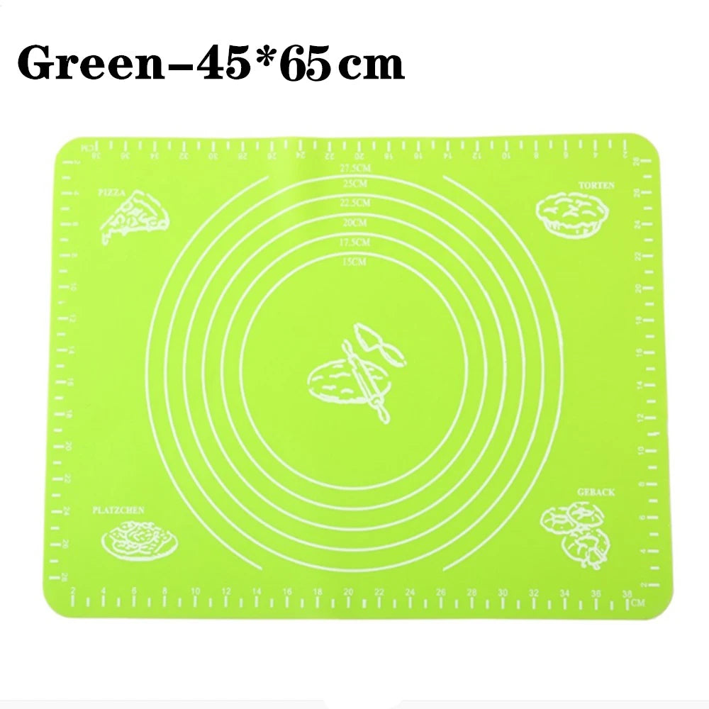 Silicone Baking Mat – Non-Stick, Anti-Slip Pastry Mat for Pizza Dough, Oven & Kitchen Use