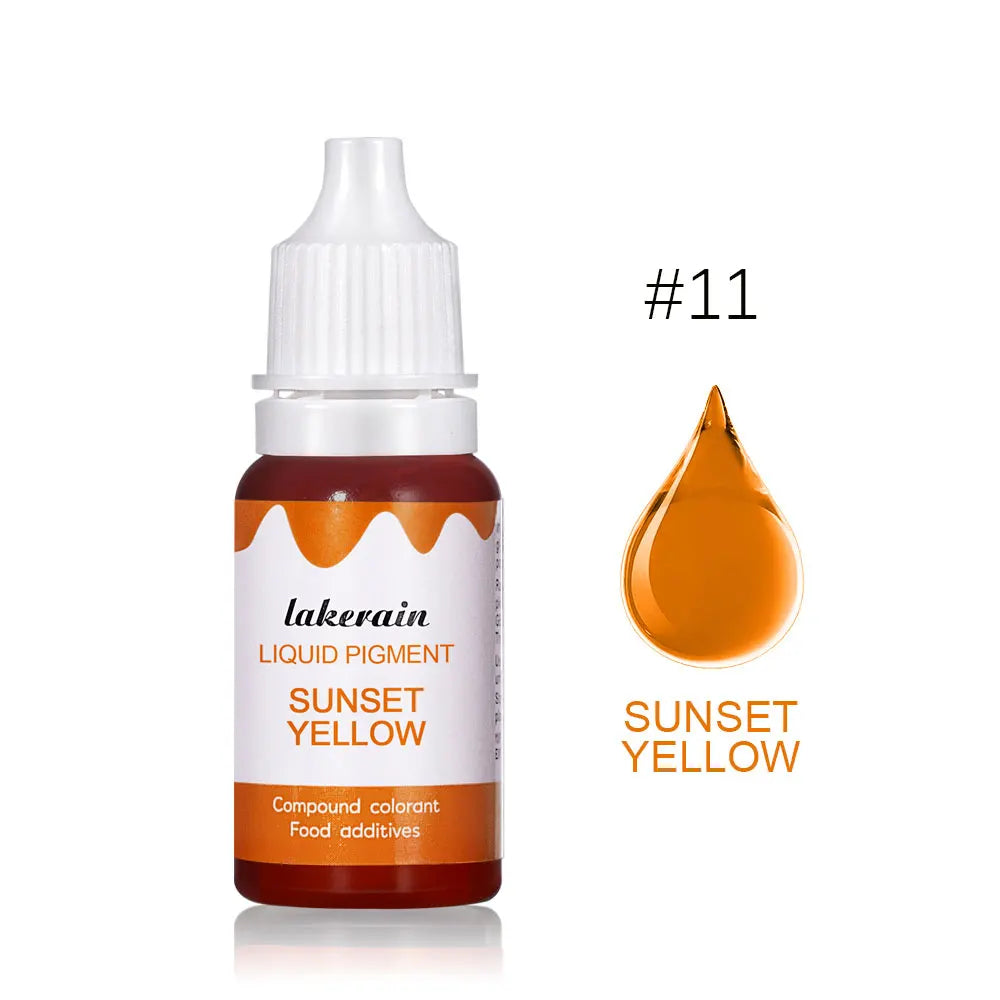 10ml Lip Gloss Liquid Pigment Flavor Essence Oil Drop for Clear Lip Gloss Base Gel Lip Glaze Odorless Moisturizing Lipgloss Base Peaceful Pleasures Health and Wellness liquid pigment 11