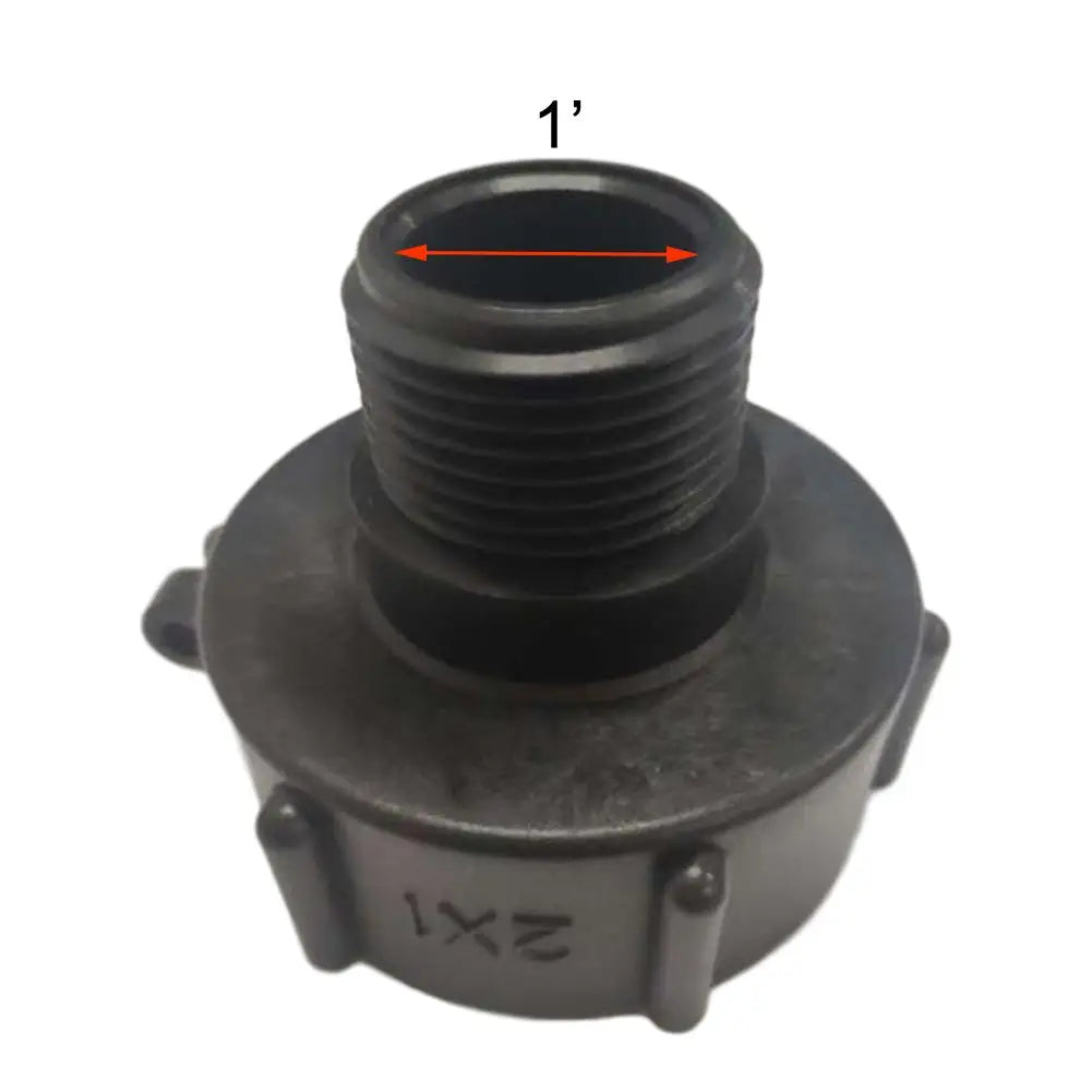 1000L IBC Tank Adapter Plastic IBC Tote Tank Connector Fitting Ton Barrel Accessories Black Peaceful Pleasures Health and Wellness C CN