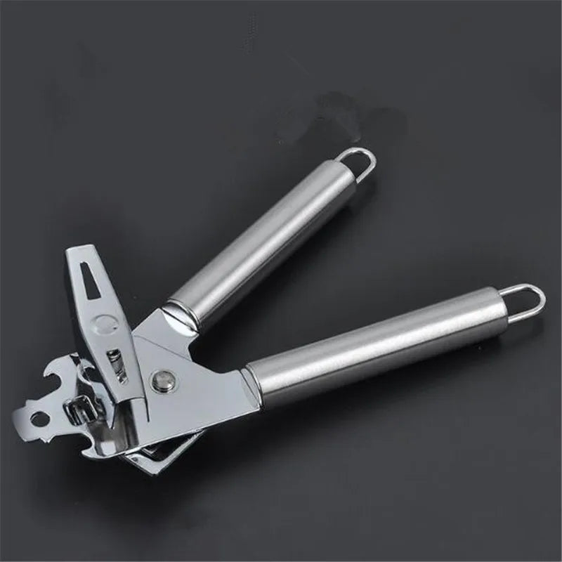 Multifunctional Stainless Steel Can Opener – Can, Beer Bottle & Soda Lid Opener