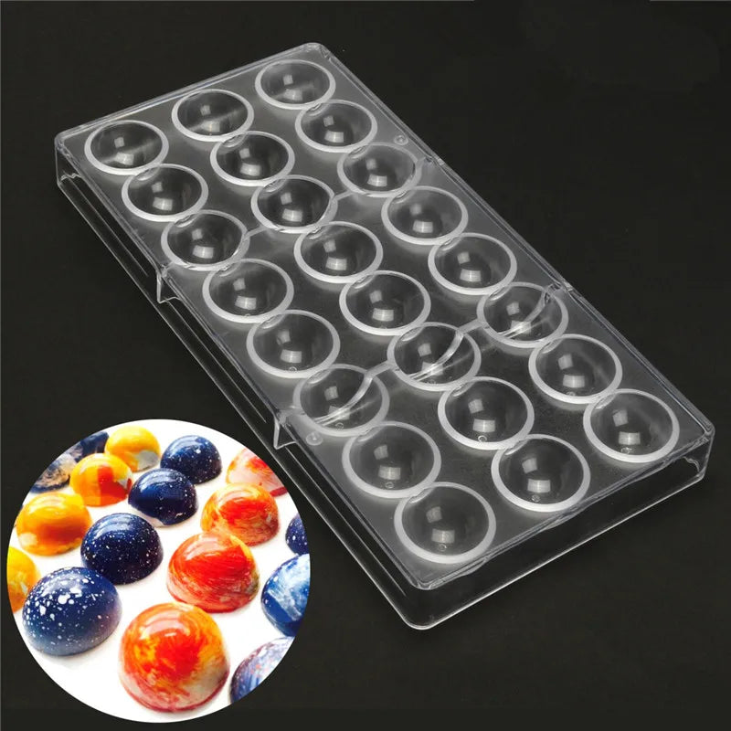 3D Polycarbonate Chocolate Bar Mold Tray | Heat-Safe DIY Candy & Pastry Baking Mold