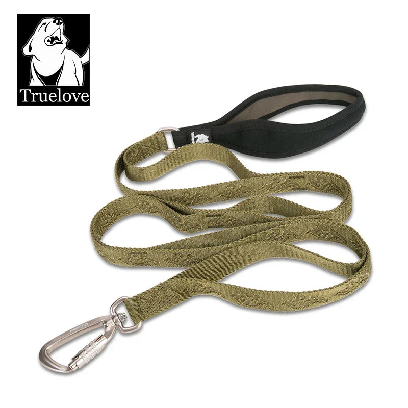 TRUELOVE Pet Leash Nylon Zinc-alloy Hook Carabiner Dog Accessories Rope Lead Medium Big Ferocious Travel Pet Supplies YL1831 Peaceful Pleasures Health and Wellness