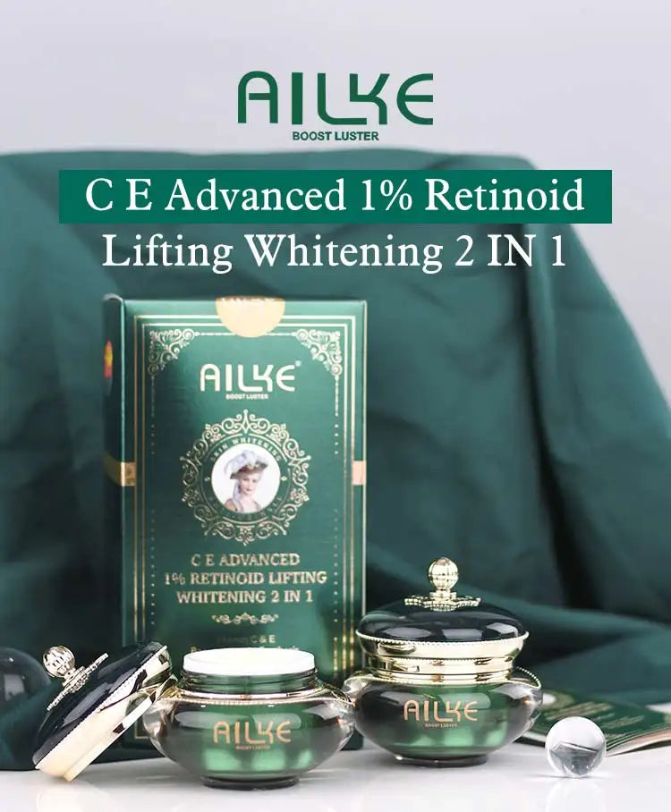 AILKE Retinol Brightening Cream – Even Skin Tone Face Set