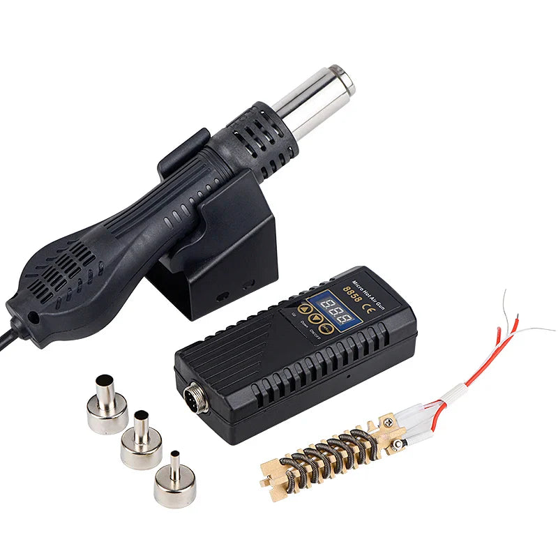 JCD 8858 750W Hot Air Rework Station – LCD Digital Heat Gun