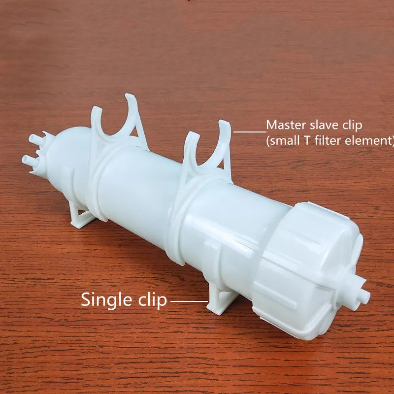 5-Pack RO Water Filter Mounting Bracket Clips – 32mm PP Plastic