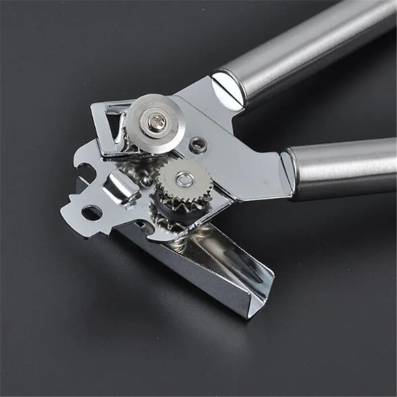 Multifunctional Stainless Steel Can Opener – Can, Beer Bottle & Soda Lid Opener