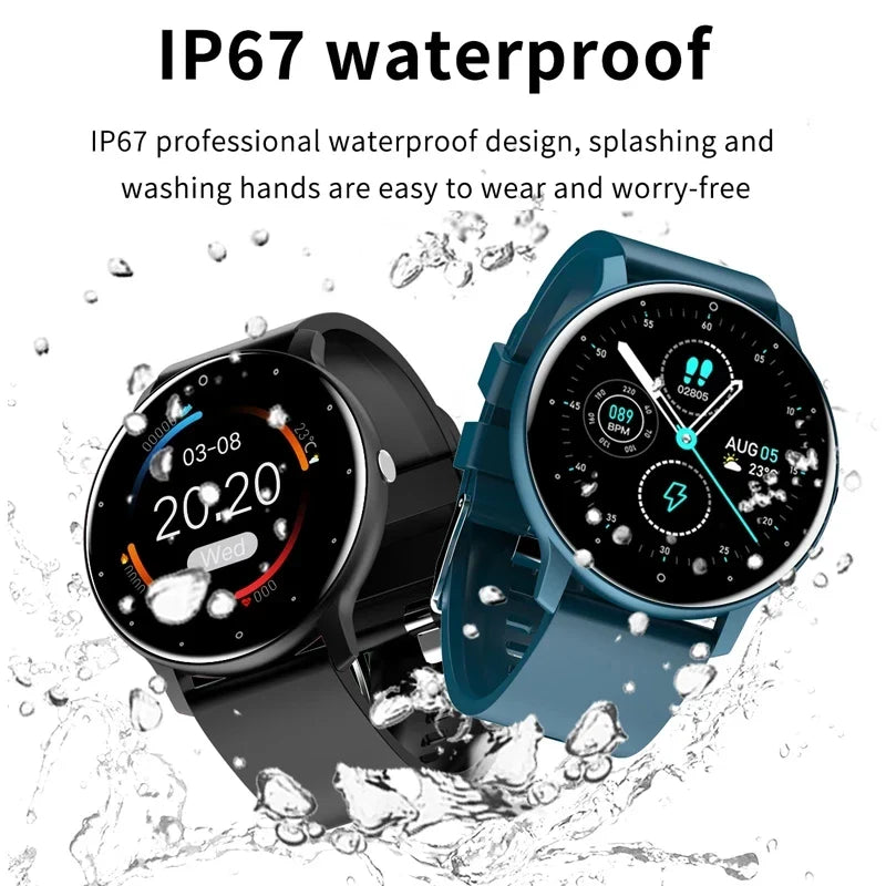 LIGE Smart Watch – Fitness Tracker, Heart Rate, Waterproof