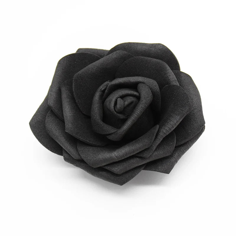Artificial Silk Rose Heads 20/40PCS – Wedding & Home Decor