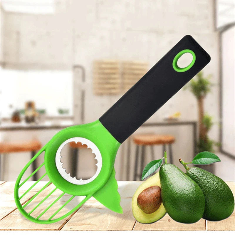 3-in-1 Avocado Slicer, Corer & Peeler – Kitchen Gadget Tool