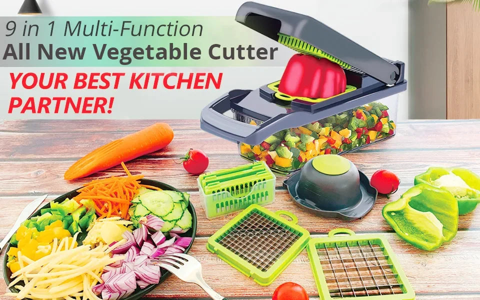 Vegetable Chopper Multifunctional Grater Cutter Kitchen Tools Peaceful Pleasures Health and Wellness