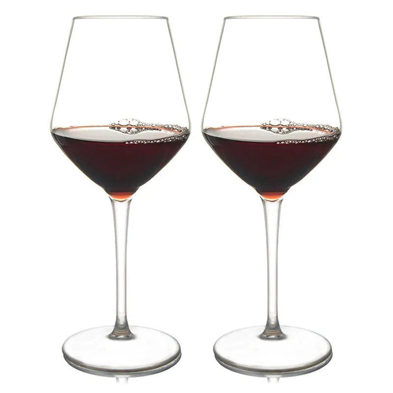 Clear Unbreakable Plastic Stem Wine Glass Cups Home Bar Accessories Goblet Vasos De Cristal Para Bar Tumbler Cups In Bulk Peaceful Pleasures Health and Wellness