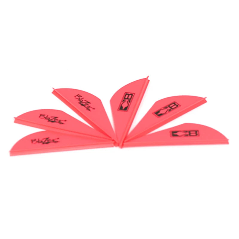 Arrow Feather Archery Fletching Vane TPU DIY Hunting Shooting