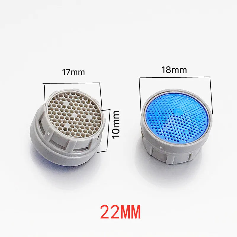 2-Pack Water-Saving Faucet Aerator Chrome Tap Filter Nozzle