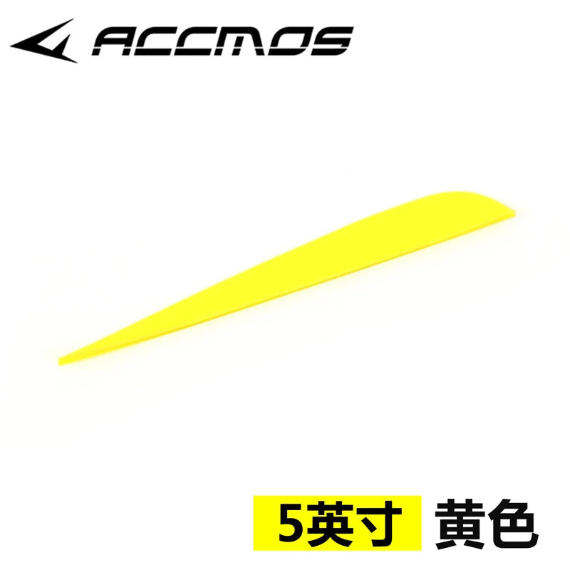 Lot Rubber Arrow Vanes 2 5 3 4 Inches Plastic Fletch Archery Feathers