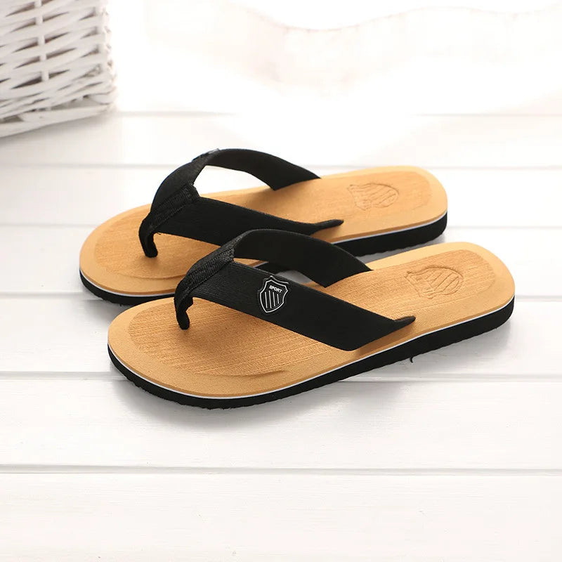 Men's EVA Non-Slip Flip Flops – Beach & Indoor Slides