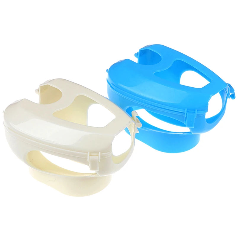 Plastic Pigeon Holder Bird Fixed Frame Rack & Medicine Feeder