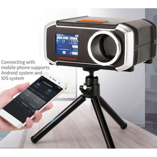 Multifunctional for Shooting Speed Meter Ball Velocity Energy Measurement Shooting Chronograph APP Bluetooth-compatible Peaceful Pleasures Health and Wellness Default Title