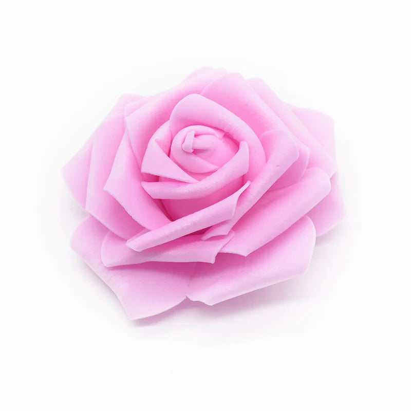 Artificial Silk Rose Heads 20/40PCS – Wedding & Home Decor