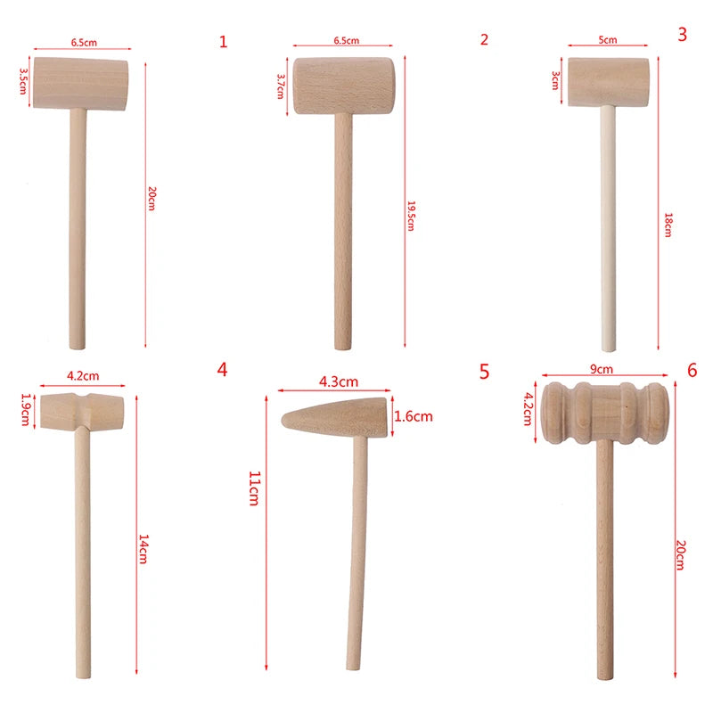 Wooden Mallet Hammer – Leathercraft, Jewelry & Carving Tool
