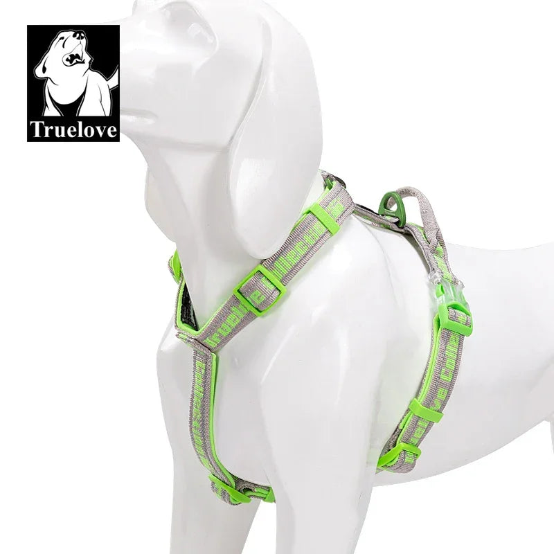 Truelove Pet Harness No Pull Tactical Service Pet Lift Breathable Mesh Reflective Sport Padded Dog Harness Vest TLH6172 Peaceful Pleasures Health and Wellness