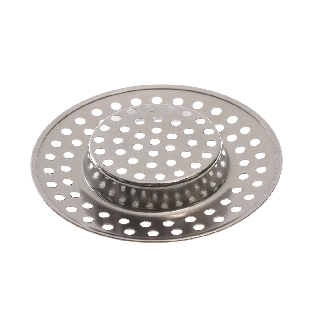 Stainless Steel Sink Drain Hair Catcher Strainer – 2 Pack