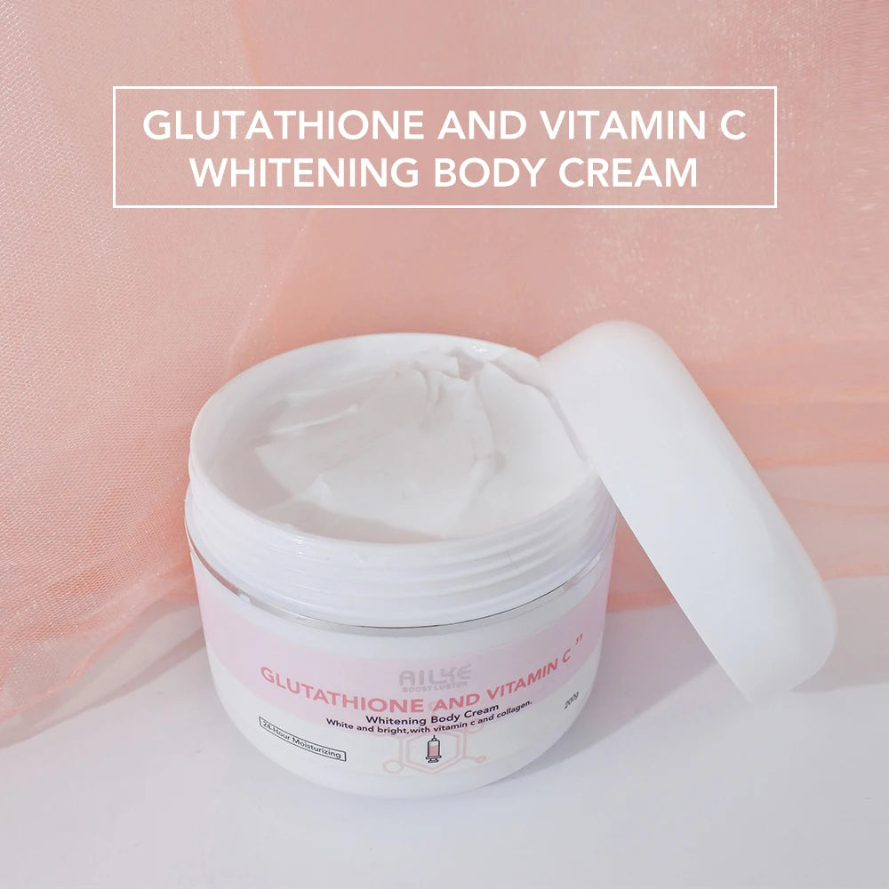 AILKE Glutathione & Vitamin C Brightening Body Cream 200ml