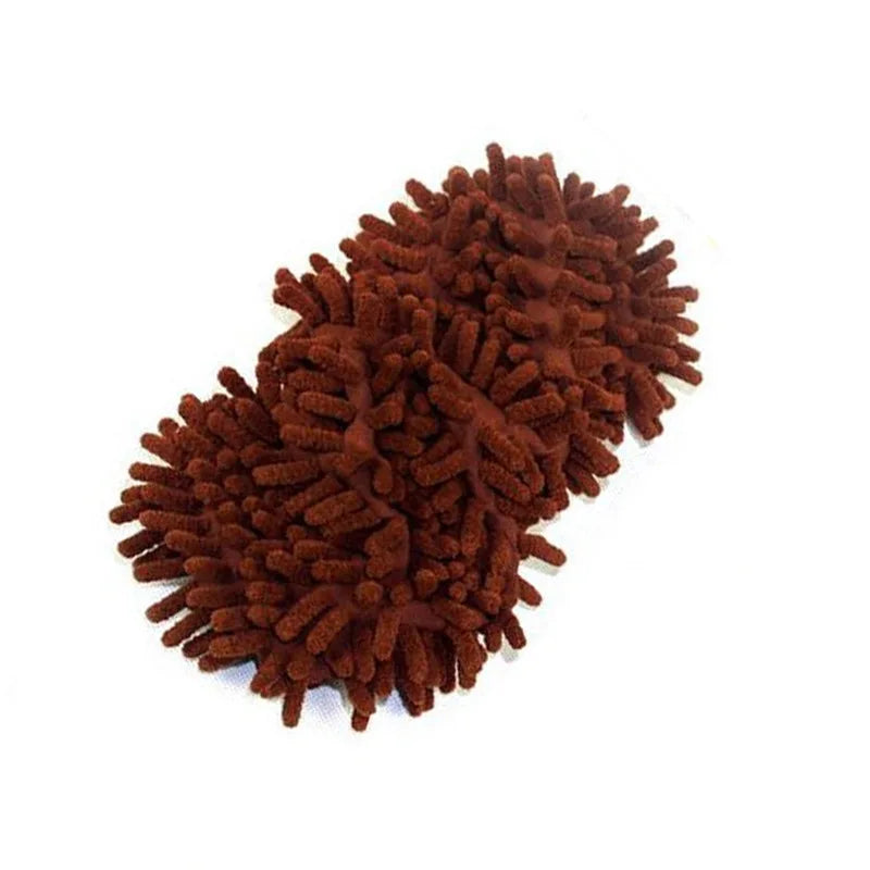 Microfiber Mop Slippers – Washable Floor Cleaning Shoe Covers