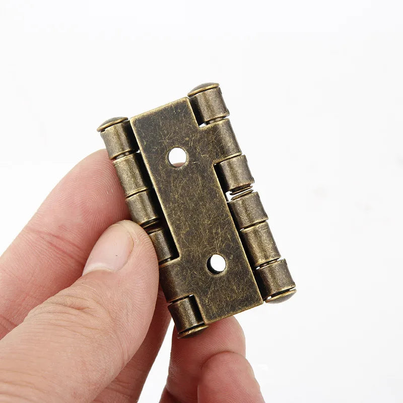 2-Pack Decorative Butt Hinges for Jewelry Boxes & Cabinets