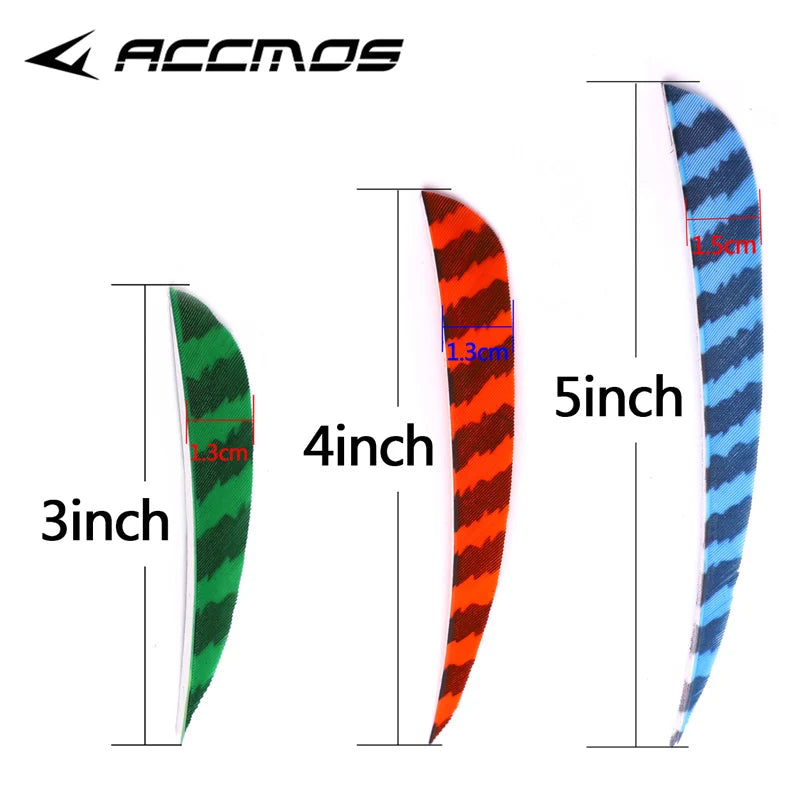 Arrow Feather 3 4 Real Turkey Archery DIY Accessories Hunting