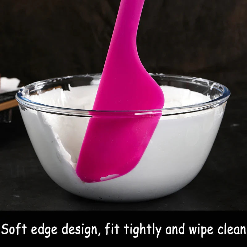 Silicone Cake Spatula & Butter Scraper – Baking Tool