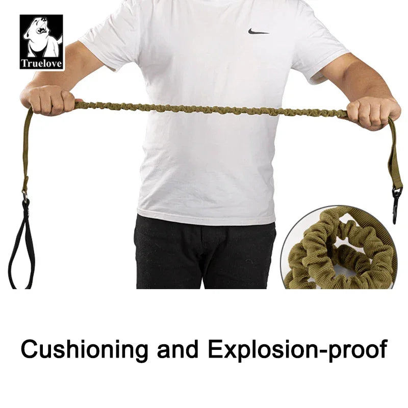 Truelove Dog Flexible Leash Cushioning Explosion-proof Buffering Elastic Rope Control Large Fiercely Strong dog TLL2281 Peaceful Pleasures Health and Wellness