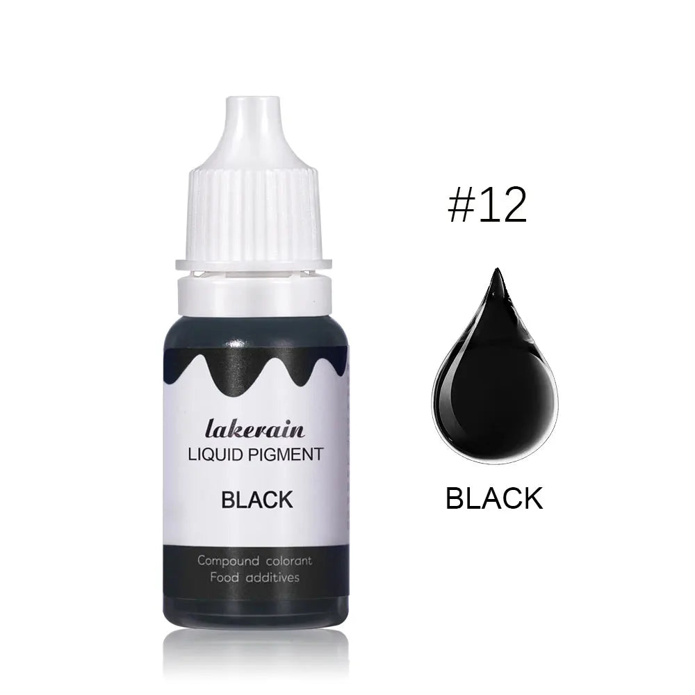 10ml Lip Gloss Liquid Pigment Flavor Essence Oil Drop for Clear Lip Gloss Base Gel Lip Glaze Odorless Moisturizing Lipgloss Base Peaceful Pleasures Health and Wellness liquid pigment 12