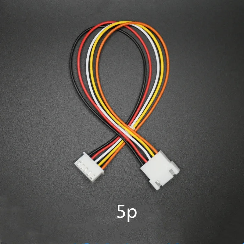 5pcs XH2.54 Extension Line 2/3/4/5/6p XH 2.54mm Male To Female Connector With 10/20/30cm Cable 26AWG Peaceful Pleasures Health and Wellness 5p 10cm