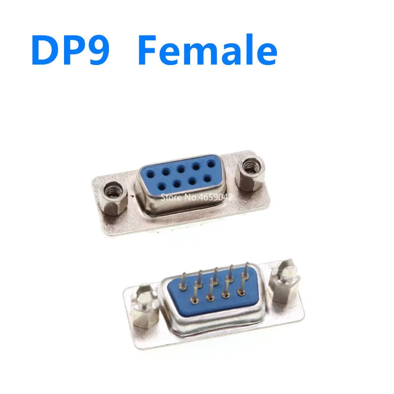 5Pcs DB9 DB15 DB25 DB37/9/15/25/37 Pin Straight 180 Degree Male Female Plug D-sub PCB Mounting Connector DP9 DP15 DP25 DP37 Peaceful Pleasures Health and Wellness