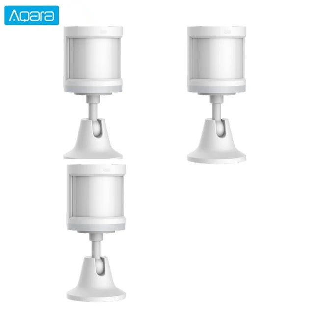 Aqara Motion Sensor Smart Human Body Sensor ZigBee Body Movement Wireless Fp1 High Presence Sensor For Xiaomi Mijia Linptech Peaceful Pleasures Health and Wellness 3pcs Aqara body China Mainland