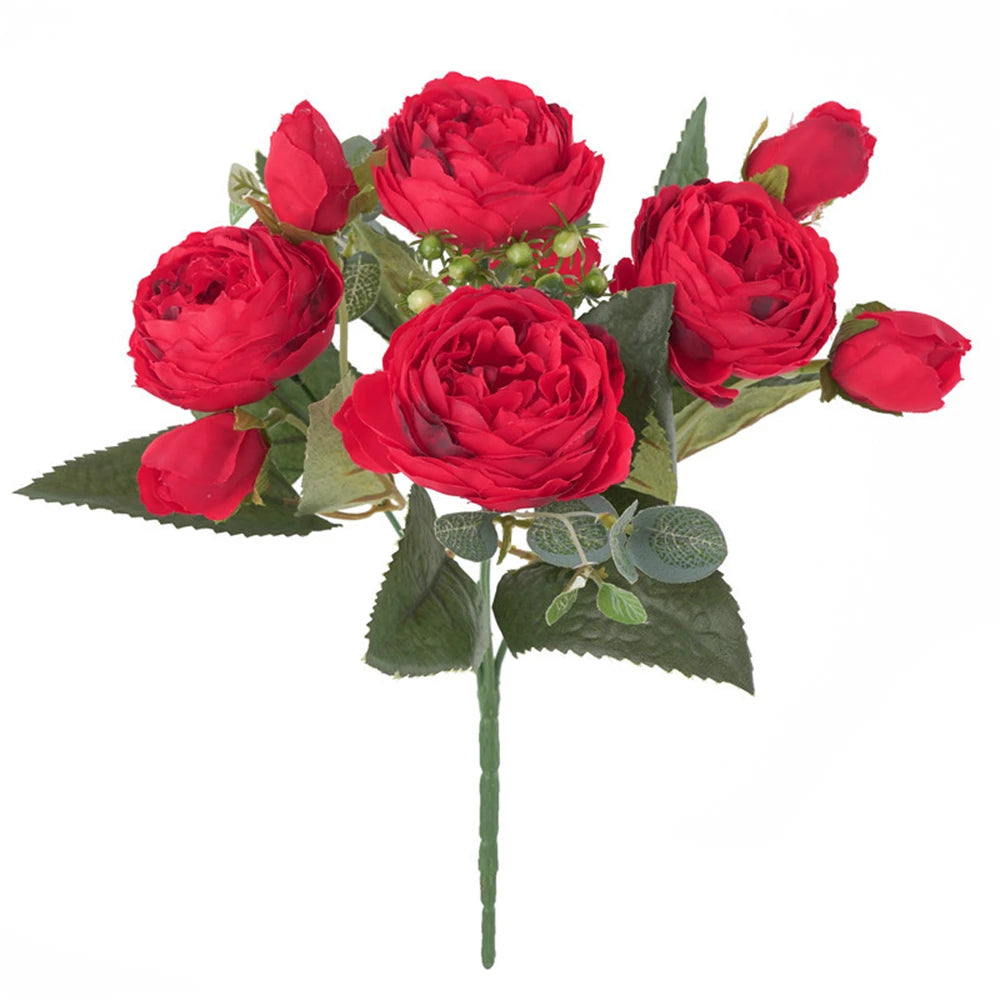 30cm Silk Peony Artificial Flowers | Wedding & Home Décor