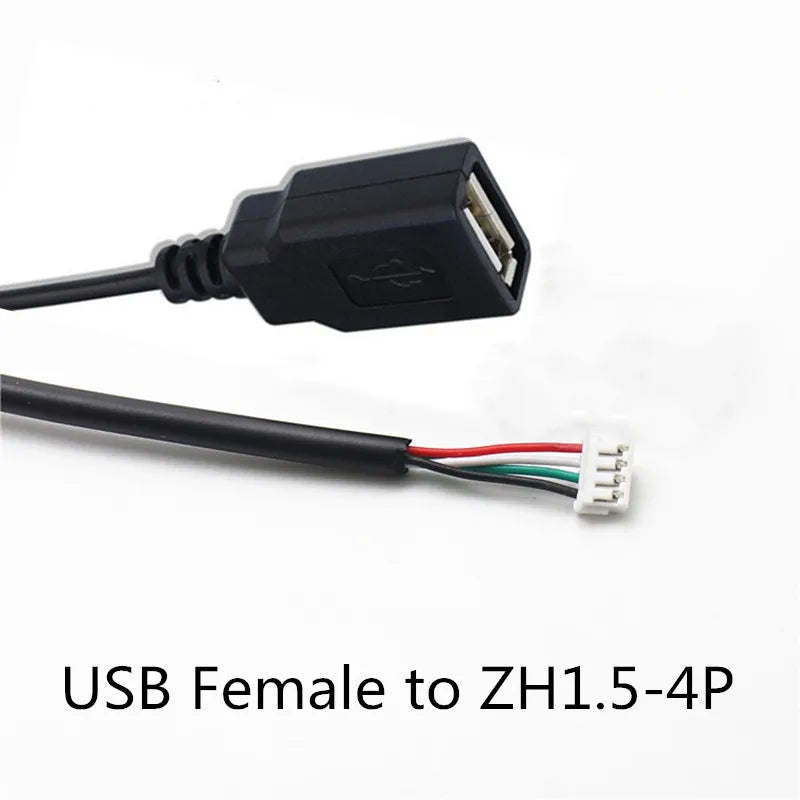 1PCS 30CM USB Female Jack To XH2.54 PH2.0 Dupont 2.54 4P Wire Cable Harness Peaceful Pleasures Health and Wellness