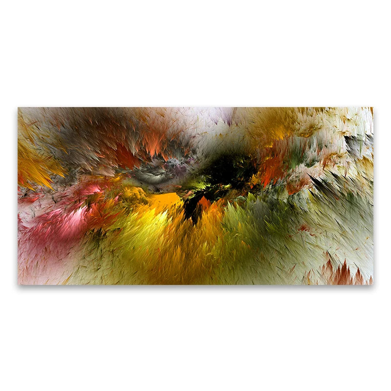 Grey Yellow Cloud Abstract Art Oil Painting Posters And Prints on Canvas Modern Art Independe Wall Picture For Living Room Decor Peaceful Pleasures Health and Wellness