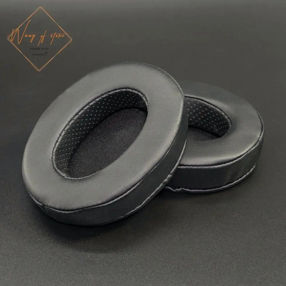 Thick Foam Ear Pads Cushion For Sennheiser HD 630VB Headphone Perfect Quality, Not Cheap Version Peaceful Pleasures Health and Wellness Black Leather