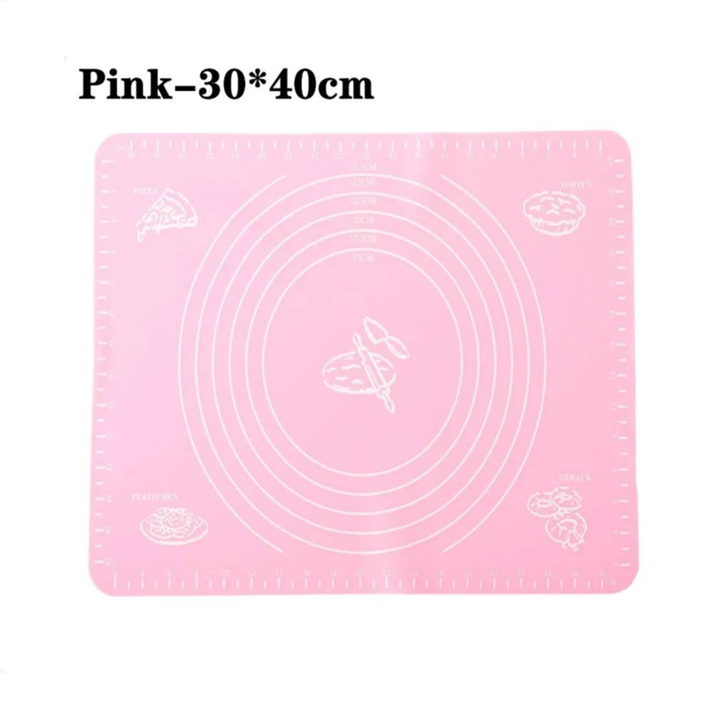 Silicone Baking Mat – Non-Stick, Anti-Slip Pastry Mat for Pizza Dough, Oven & Kitchen Use