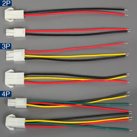 1 Pair EL 4.5mm EL4.5-2P/3P/4P/6P Male Female Connector Connecting with Wire Cable 15cm 20AWG Peaceful Pleasures Health and Wellness 6p
