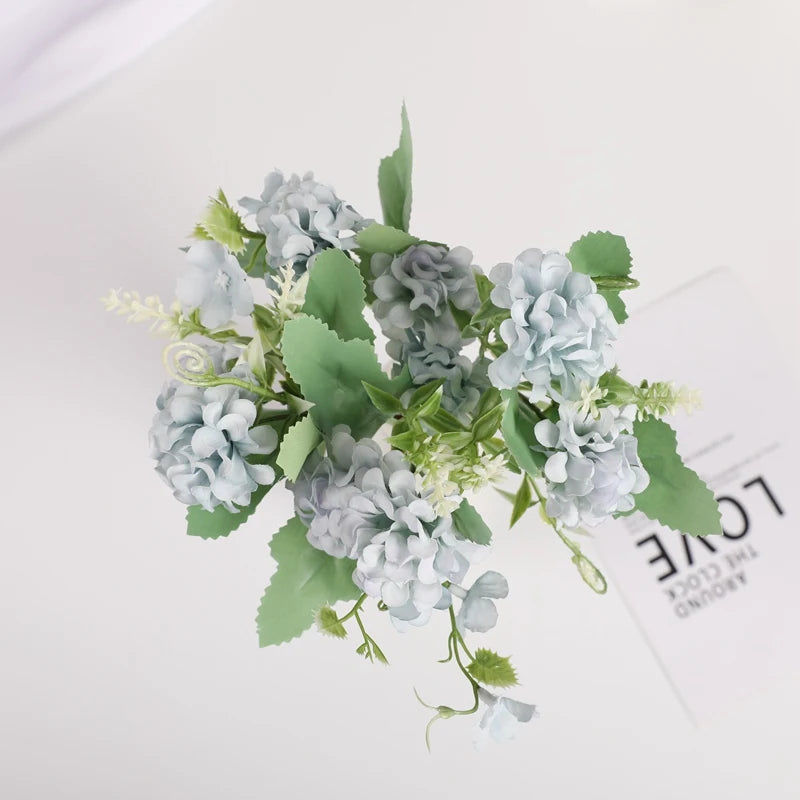 Artificial Silk Hydrangea Bouquet – Wedding & Home Décor