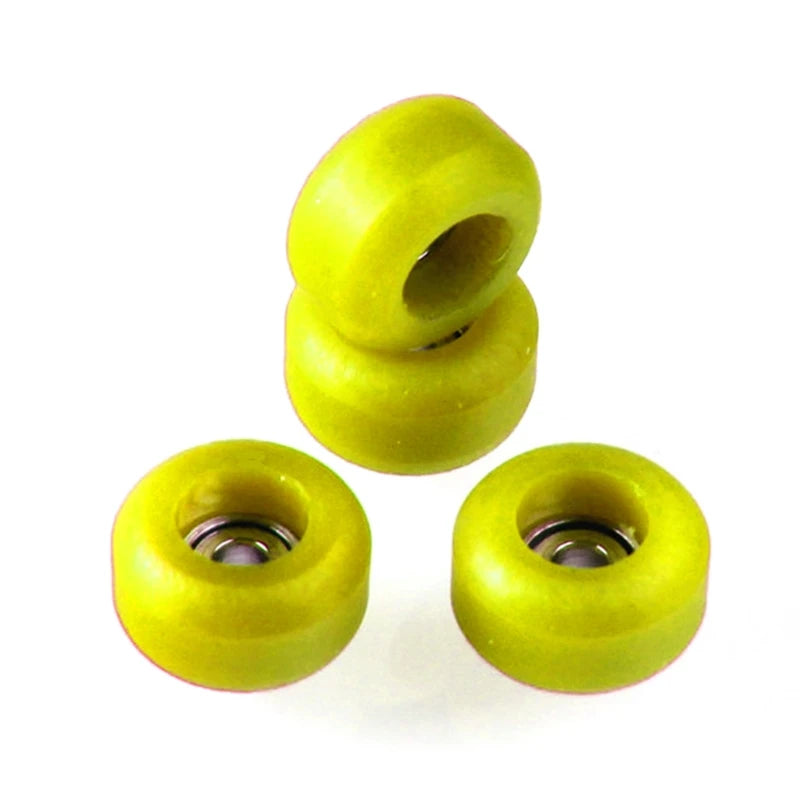 4-Pack Bearing Wheels for Mini Finger Skateboard & Scooter