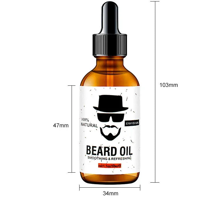 ENVISHA Beard Oil & Cream – Growth, Grooming & Moisturizing Peaceful Pleasures Health and Wellness