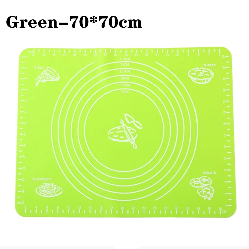 Silicone Baking Mat – Non-Stick, Anti-Slip Pastry Mat for Pizza Dough, Oven & Kitchen Use