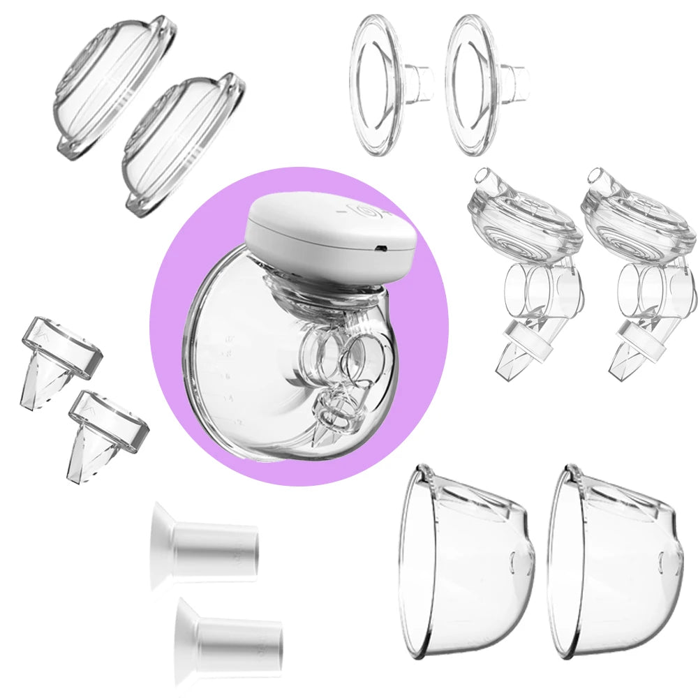 YOUHA Wearable Breast Pump Replacement Parts – BPA-Free Silicone
