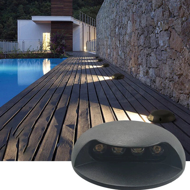 IP67 LED Step Lights DC12V Waterproof Deck & Garden Stair