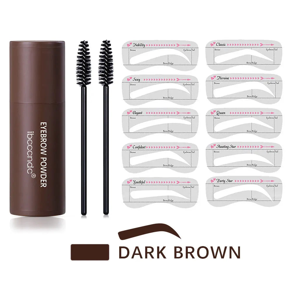 Eyebrow Stamp Waterproof Long Lasting Natural Brow Stamp Shaping Kit Shape Brow Stamp Contouring Stick Hairline 3Colors Peaceful Pleasures Health and Wellness dark brown
